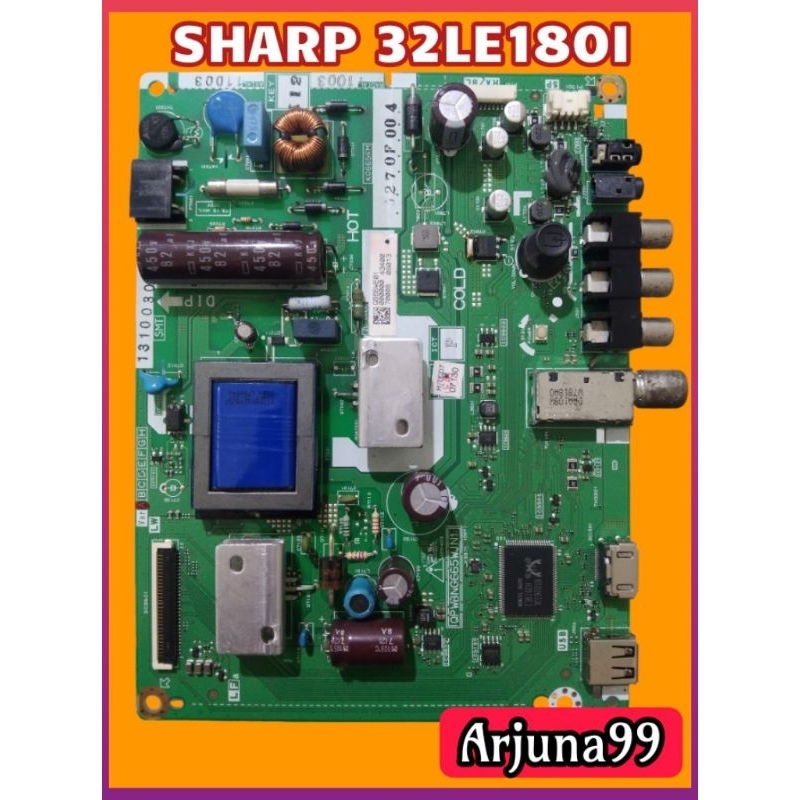 MB SHARP LC 32Le180i 32Le179i 32Le180 32Le179 Mainboard  tv sharp LED 32