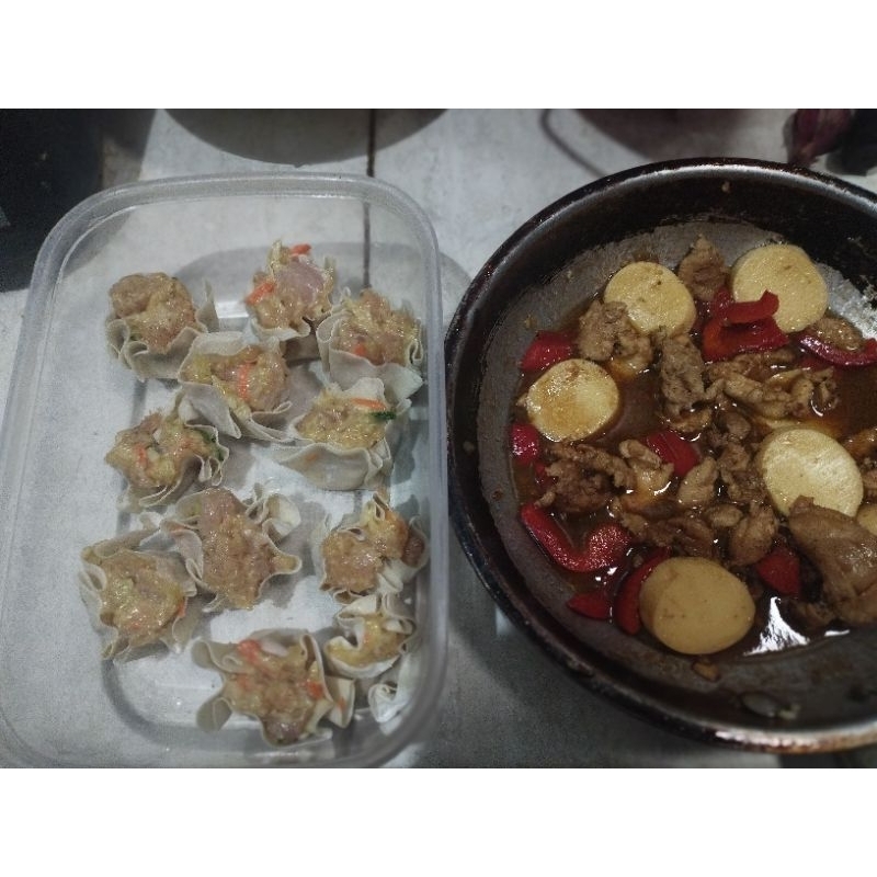 

PO dimsum ,Aglio olio,lauk makanan