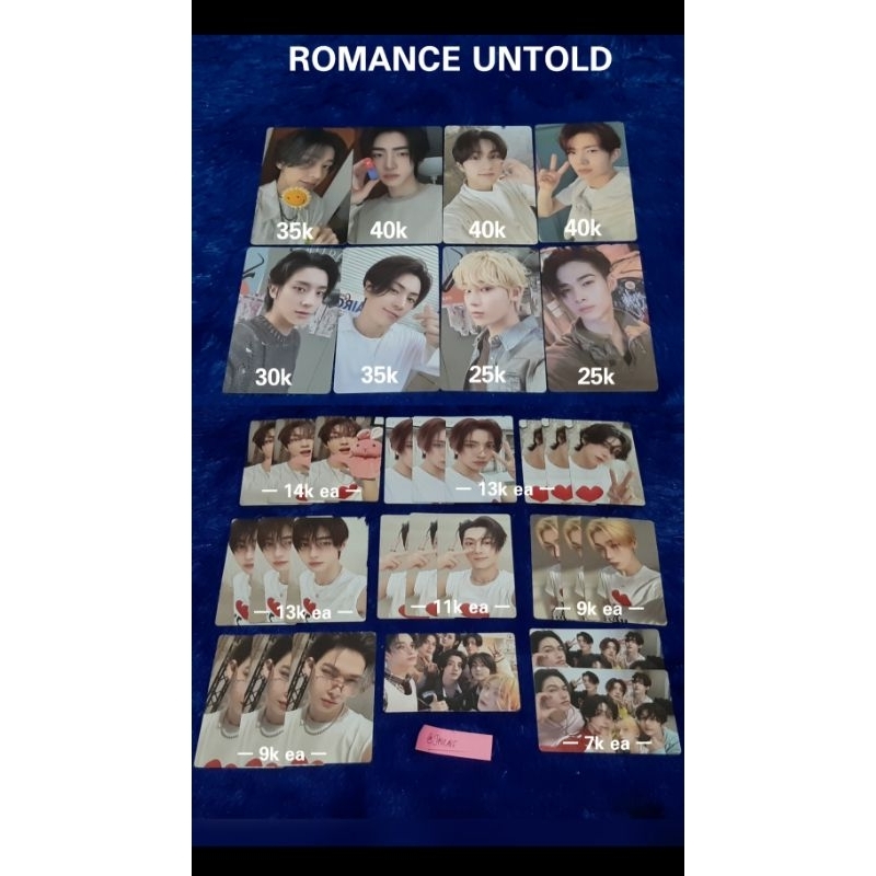 [READY] OFFICIAL ENHYPEN PC ROMANCE UNTOLD WEVERSE ENGENE VER JUNGWON HEESEUNG JAY JAKE SUNGHOON SUN