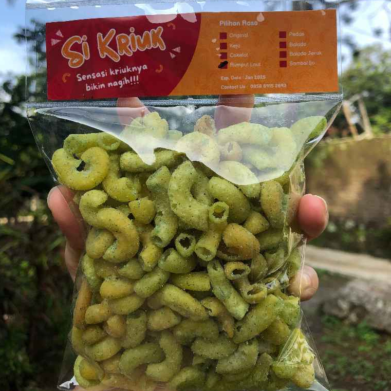 

Si Kriuk Makaroni Rumput Laut 100gr