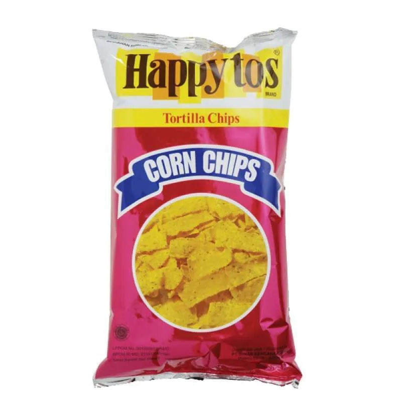 

Happy Tos Tortilla Chips Keripik Jagung 160gr