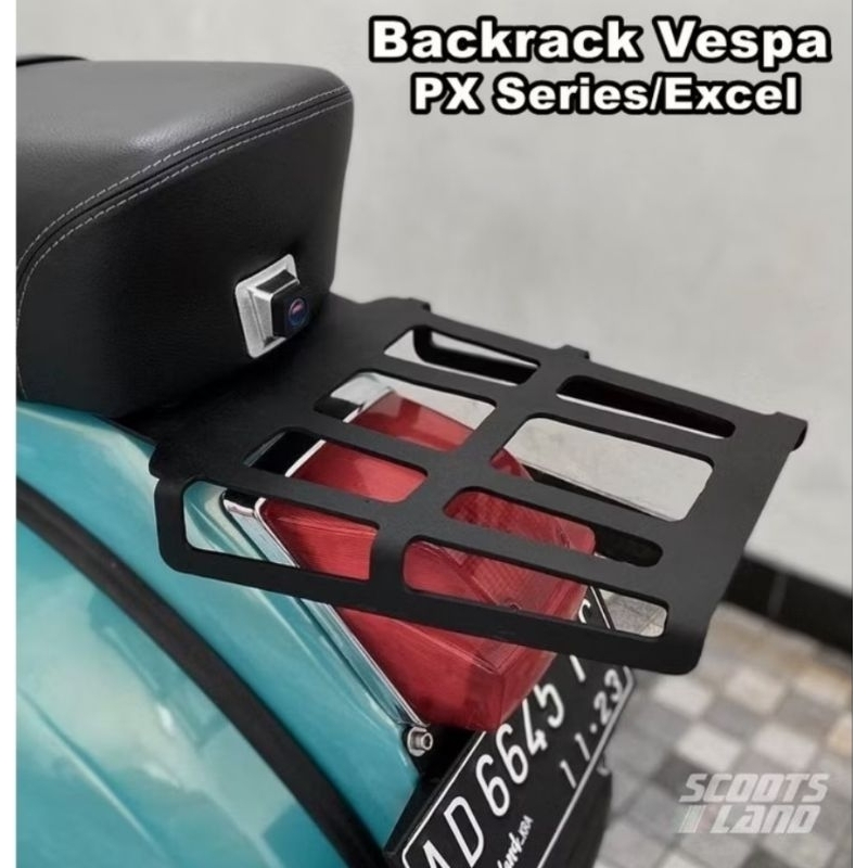 Backrack Vespa Model Mrp Backrak Vespa Mrp Rak Belakang Vespa Super Sprint Px Excel Rep Mrp Luggage 