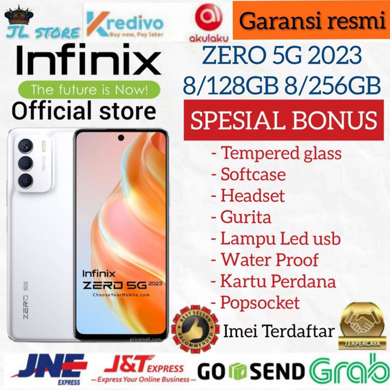 INFINIX ZERO 5G 2023 RAM 8GB 256GB GARANSI RESMI INFINIX
