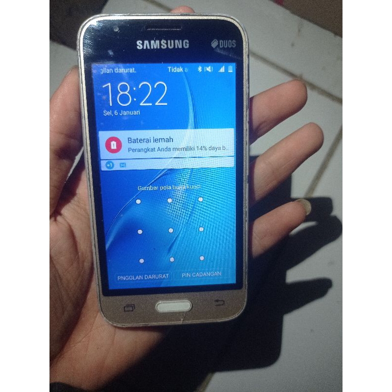 Samsung J1 Mini 2016 second layak pakai