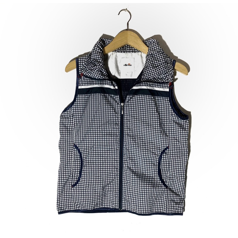 Vest Ellesse Plaid Vintage Original