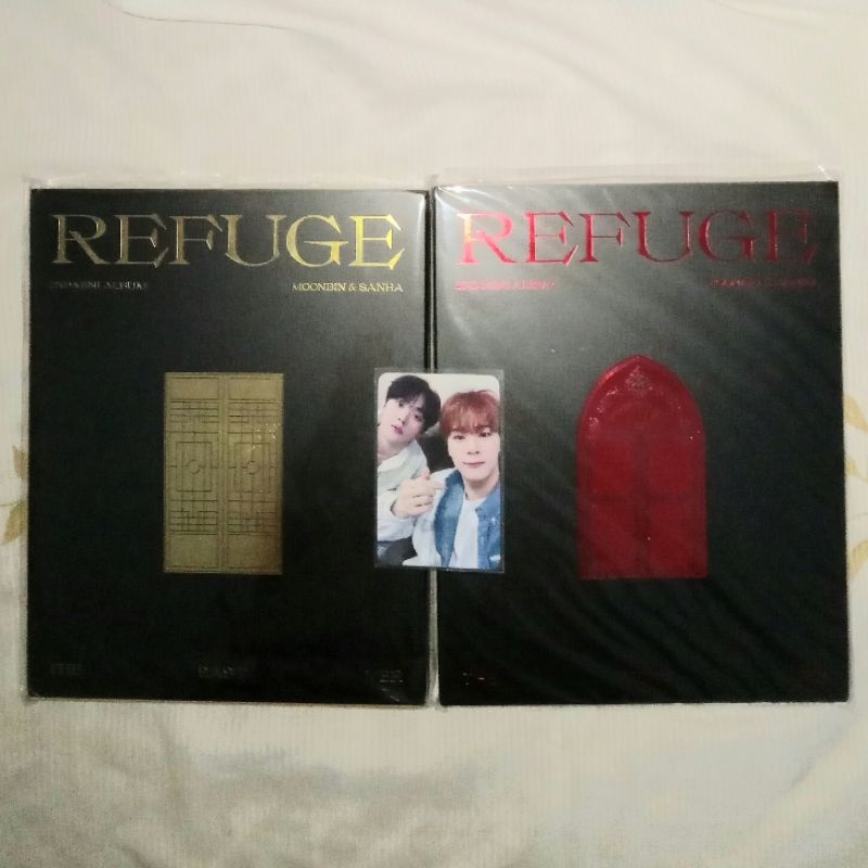 [UNSEALED] ASTRO Moonbin Sanha - 2nd Mini Album REFUGE (Album ONLY Set + POB)