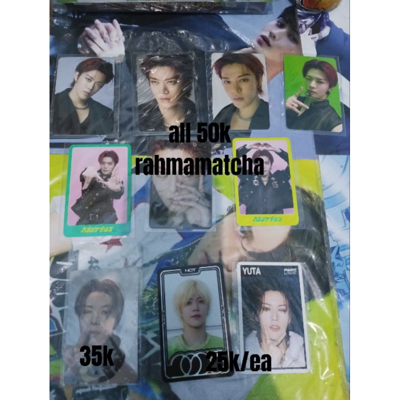 Photocard official Yuta NCT