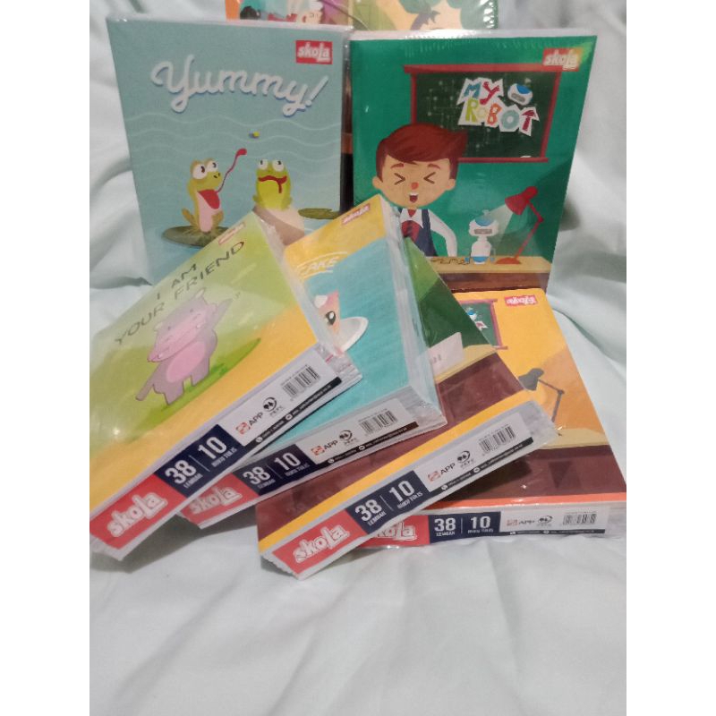 

Buku Tulis Skola by SiDU 38lembar 1pak
