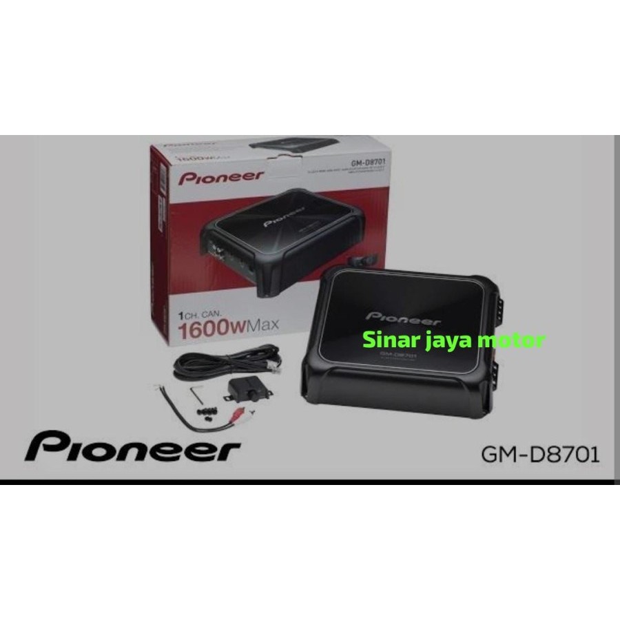 Power Amp MONOBLOCK Pioneer GM D8701 - GM 8701 - GMD8701 - 8701
