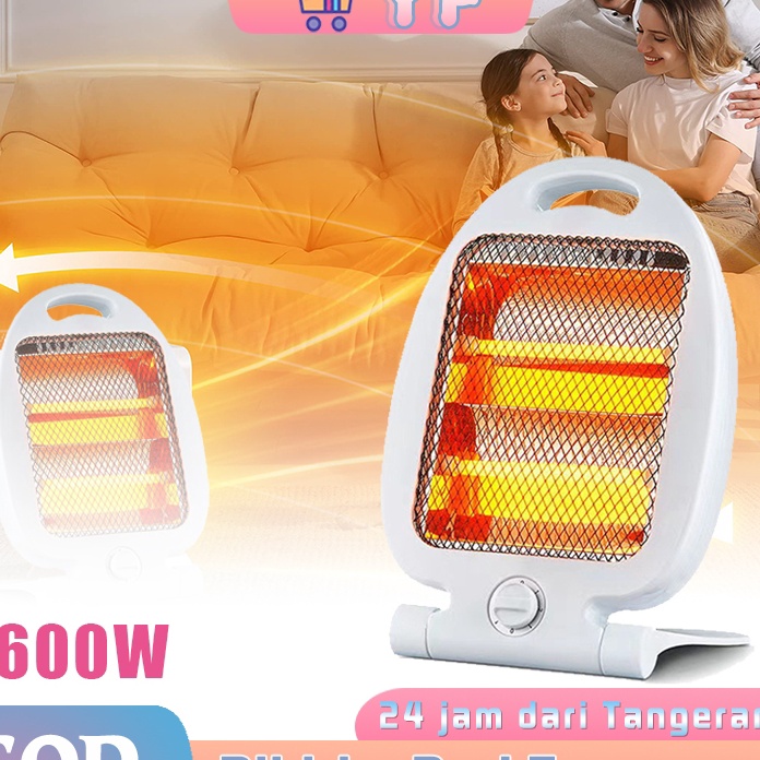 Bonuskan 22V Quartz Heater Pemanas Ruangan Penghangat Ruangan Untuk Kamar Alat Penghangat Ruangan Me