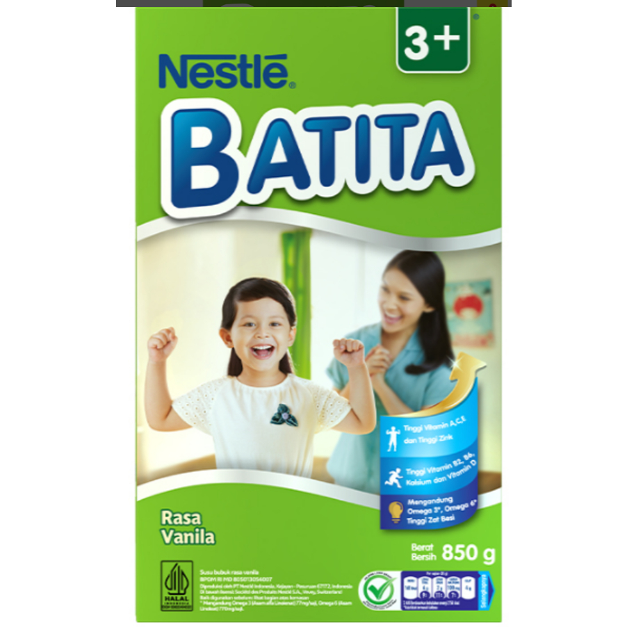 

Batita 3+ madu vanila 850 gram