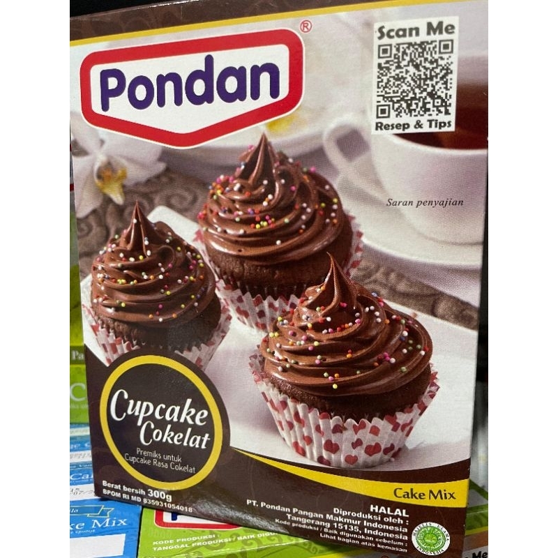 

Pondan Cupcake Cokelat 300g