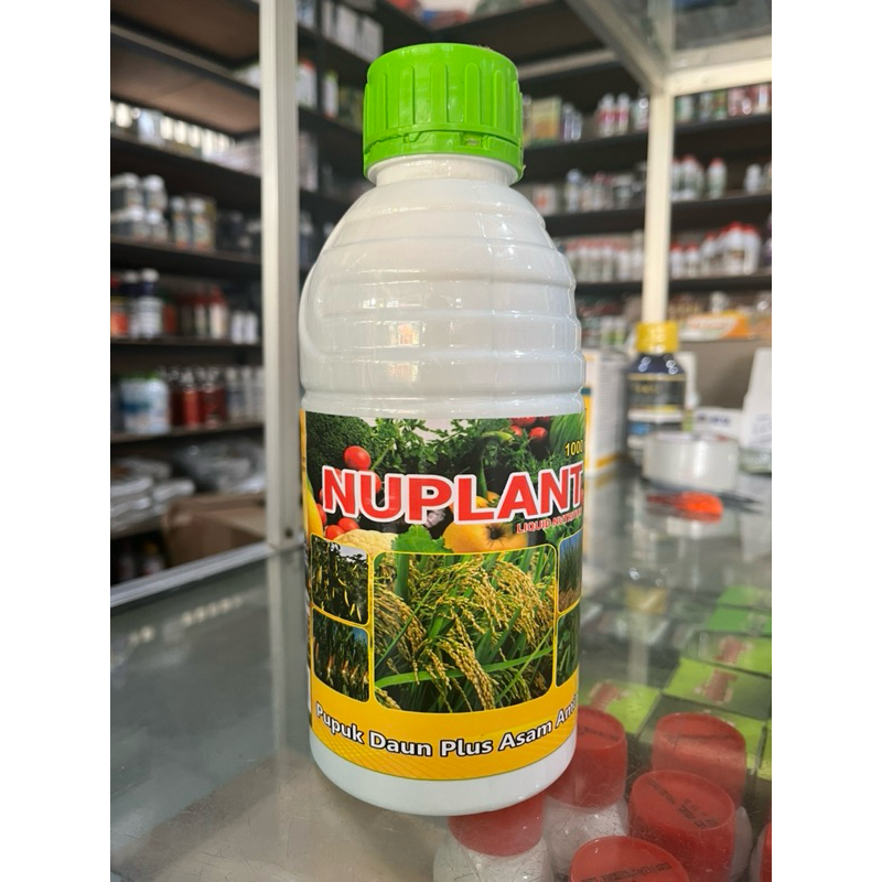 PUPUK CAIR NUPLANT 1LTR(PUPUK DAUN PLUS ASAM AMINO)