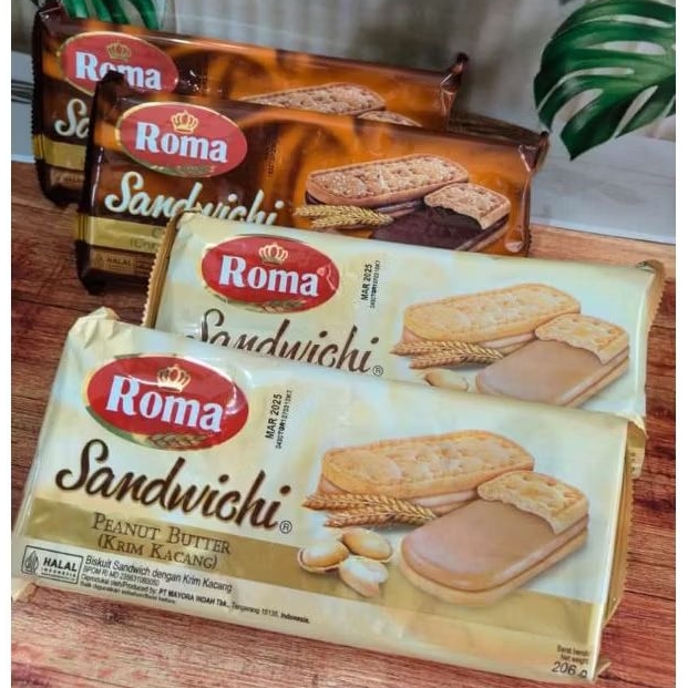 

Roma Sandwichi Coklat dan Kacang