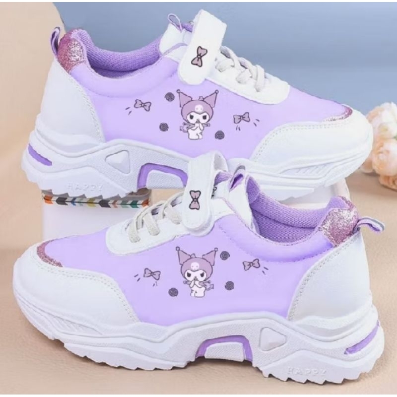 S301 SEPATU SNEAKERS ANAK SEPATU SEKOLAH SERIES KUROMI