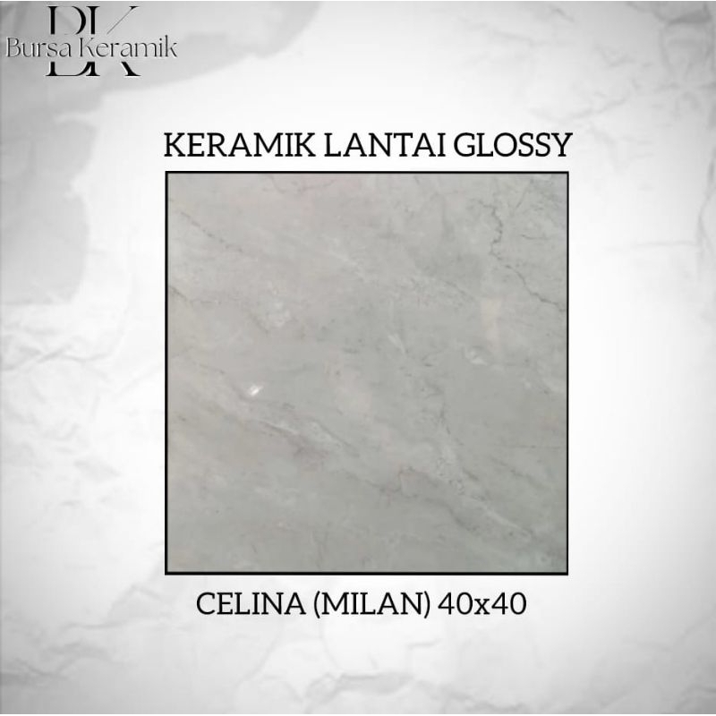 Keramik Lantai Glossy Celina (Milan) 40x40