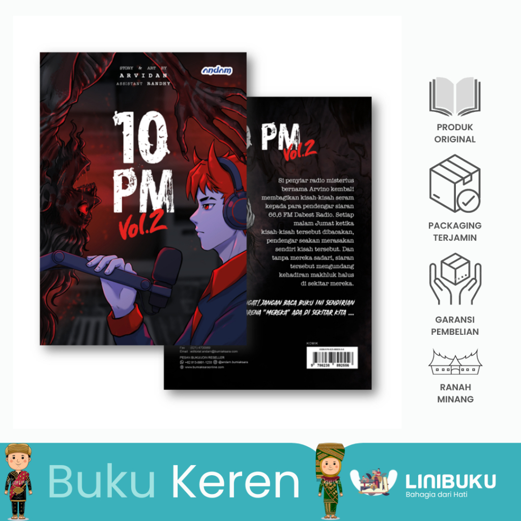 Komik 10 PM Vol.2 - Andam - Bumi Aksara