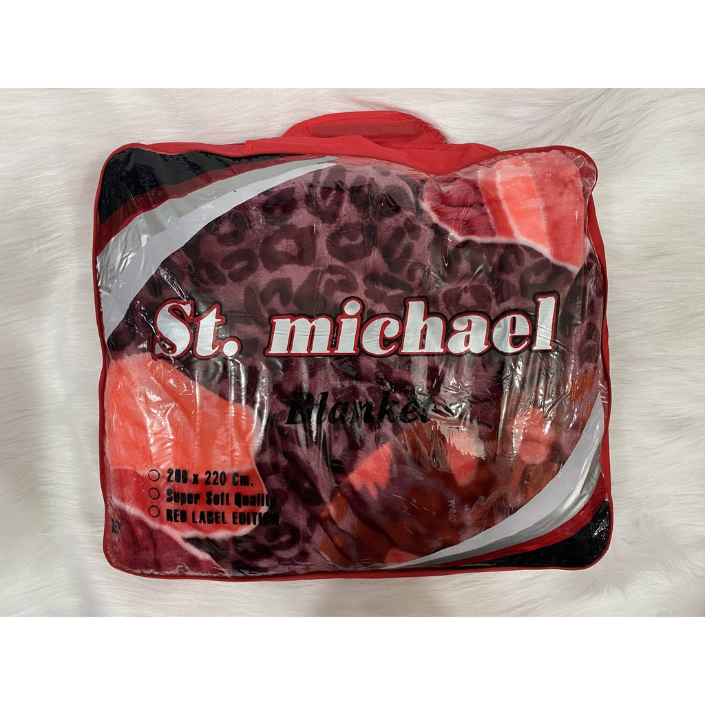 SELIMUT ST MICHAEL MERAH / RED 200 X 220 CM
