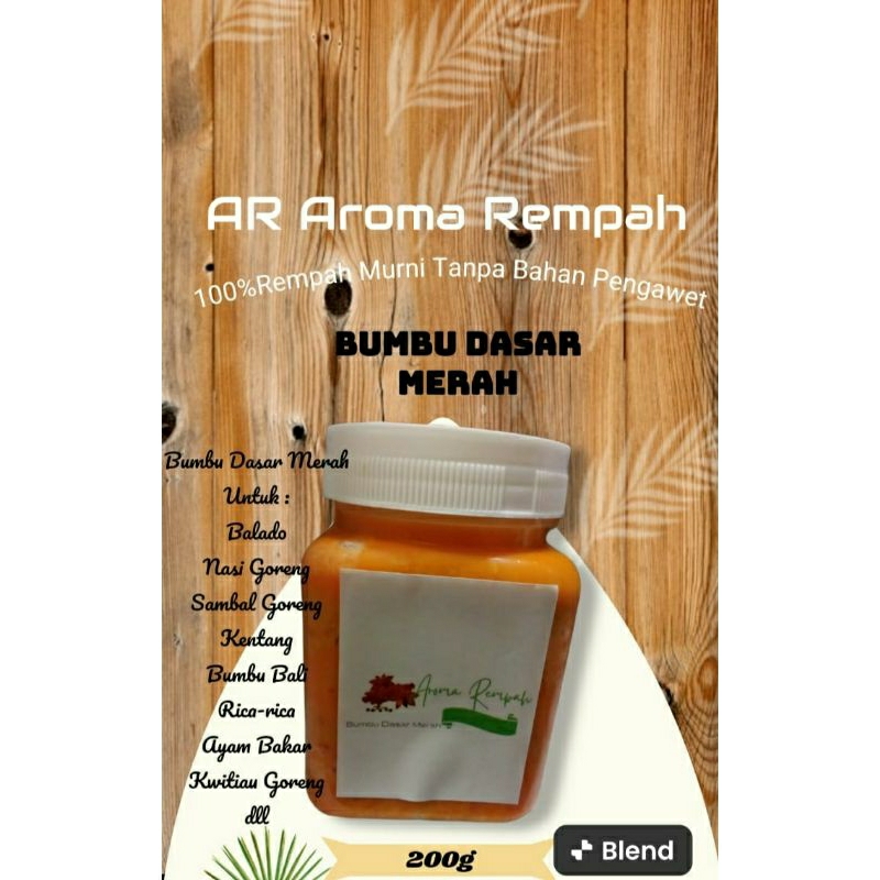 

AR Bumbu Dasar Merah 200 g