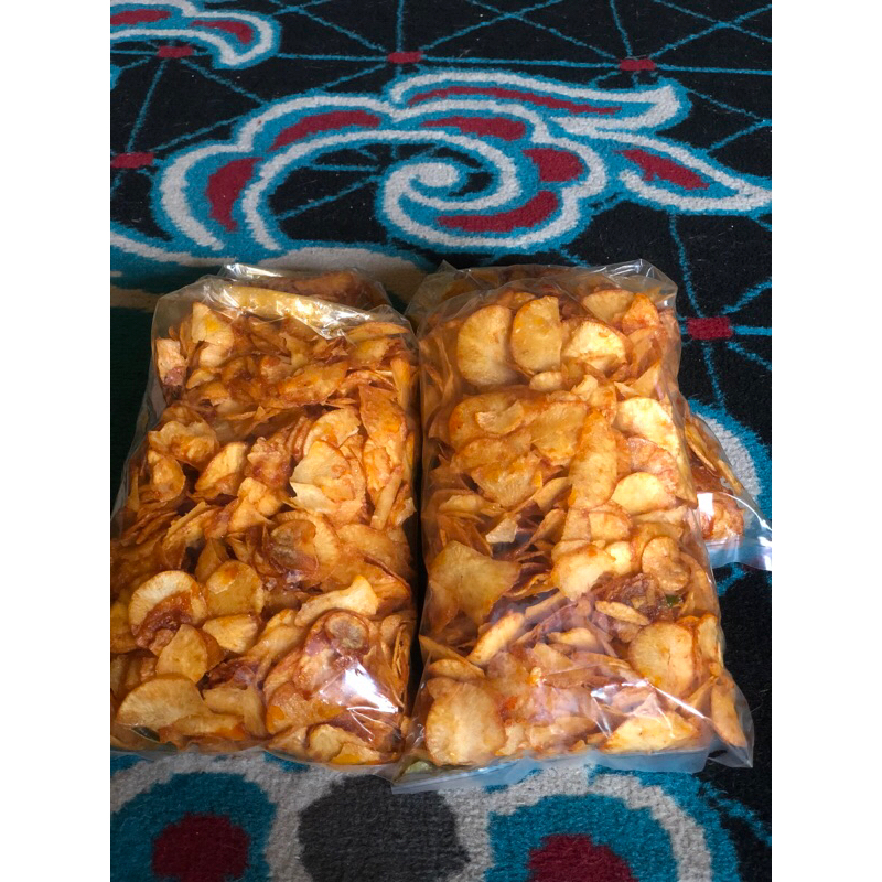 

keripik singkong pedas manis 500gram