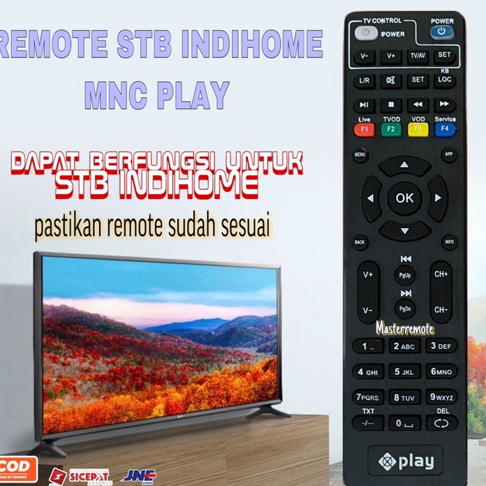 KI3 REMOT REMOTE SET TOP BOX INDIHOME MNC PLAY