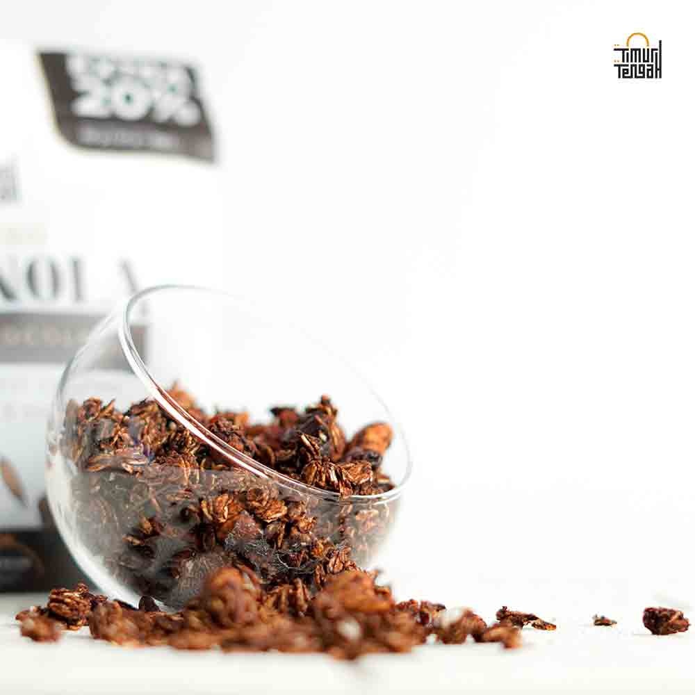 

Korzaln Granola Timur Tengah Chocolate 500 Gram Grainnola Coklat Cemilan Sehat