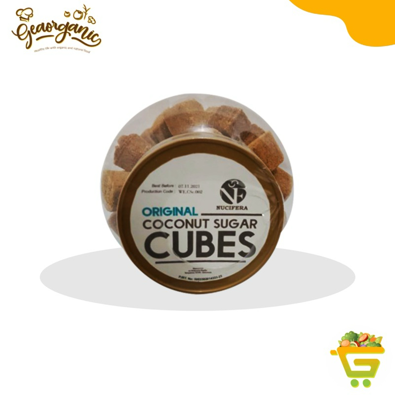 

Nucifera Coconut Sugar Cubes 250gr