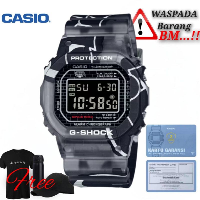Jam Tangan Pria G-SHOCK DW-5000SS-1ADR ORIGINAL / GSHOCK ORIGINAL DW-5000SS-1ADR