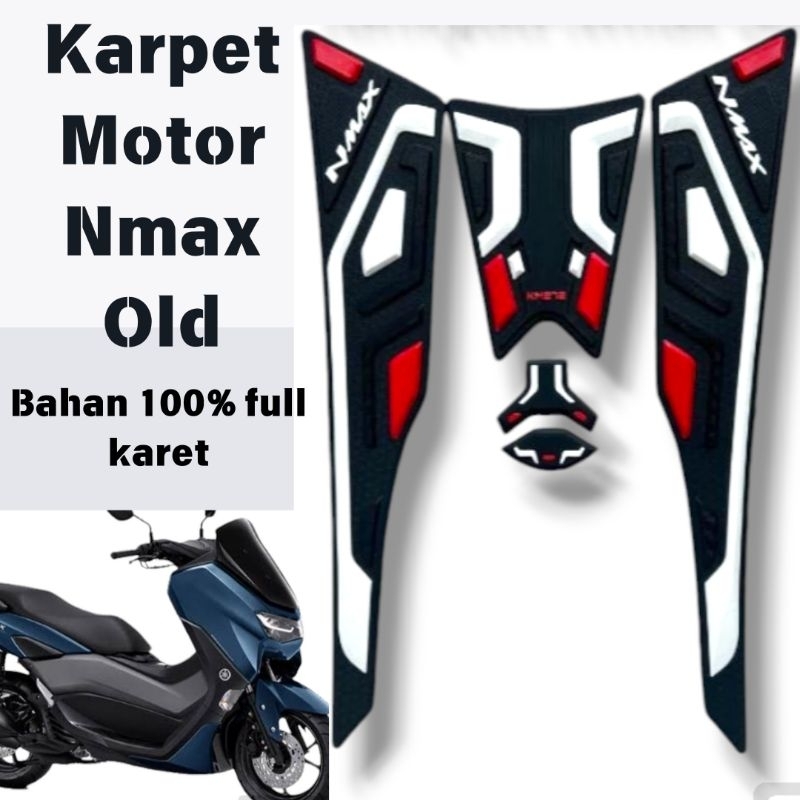 Aksesoris Motor Nmax Old / Tankpad Nmax thn 2015 SD 2019 / Deckpad Nmax Old