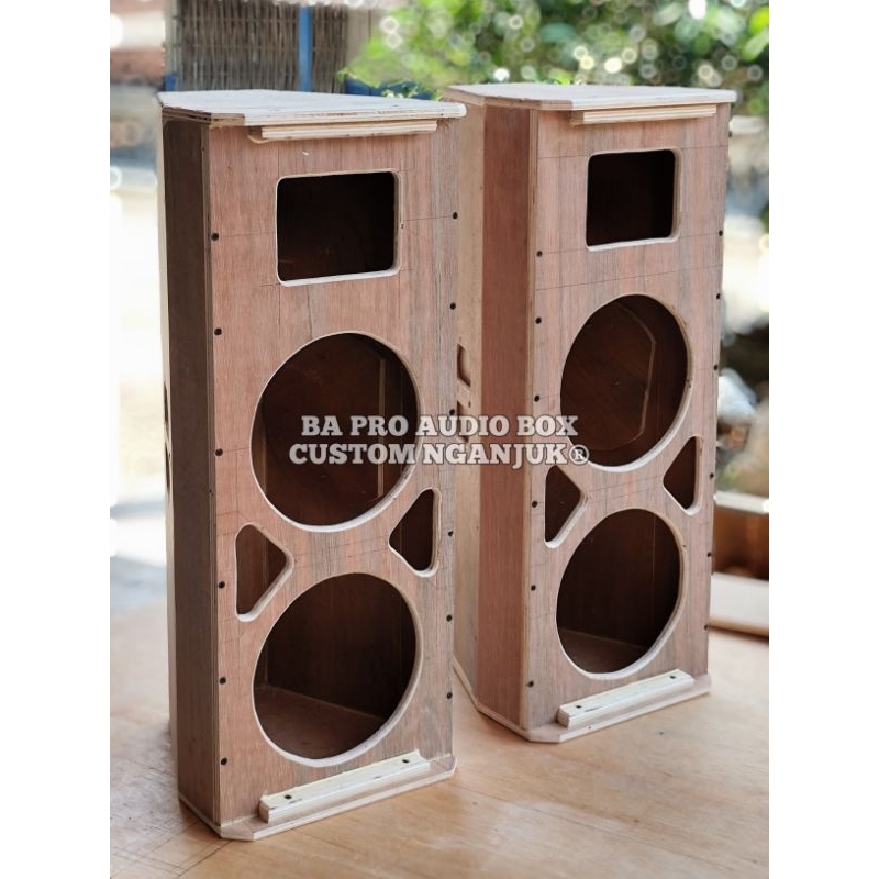 Box SR 10 INCH DOUBLE + TWEETER CUSTOM