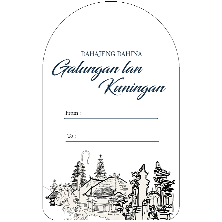 

HANGTAG GANTUNGAN GALUNGAN KUNINGAN READY STOCK
