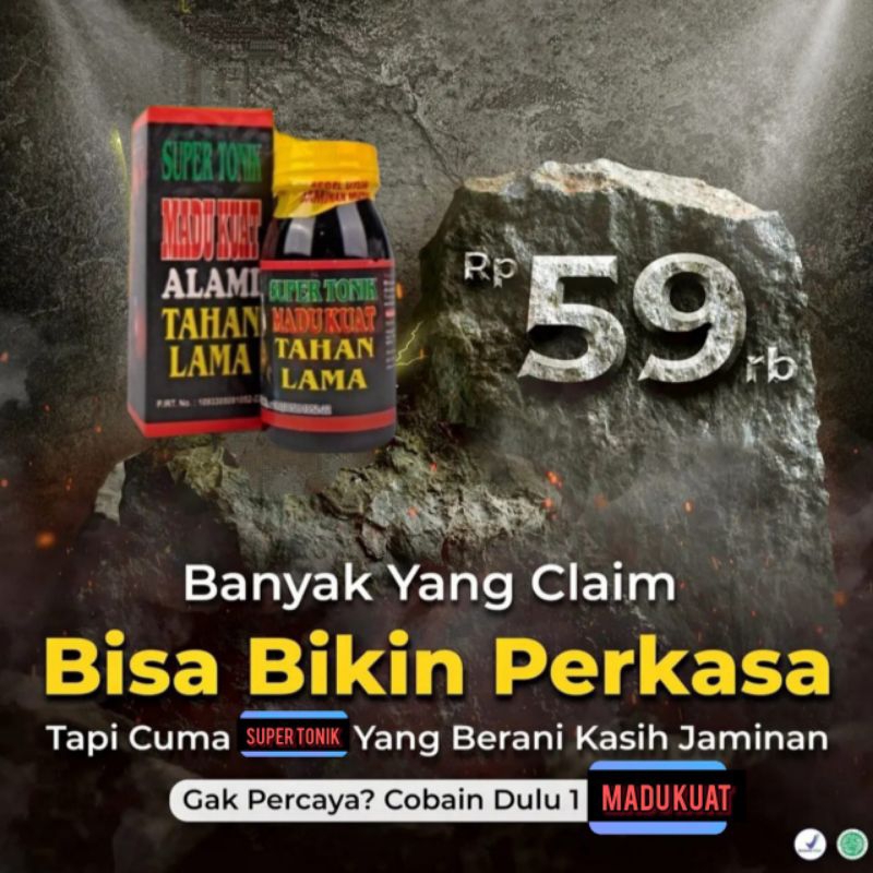 

Madu Super Tonik Isi 60 ML