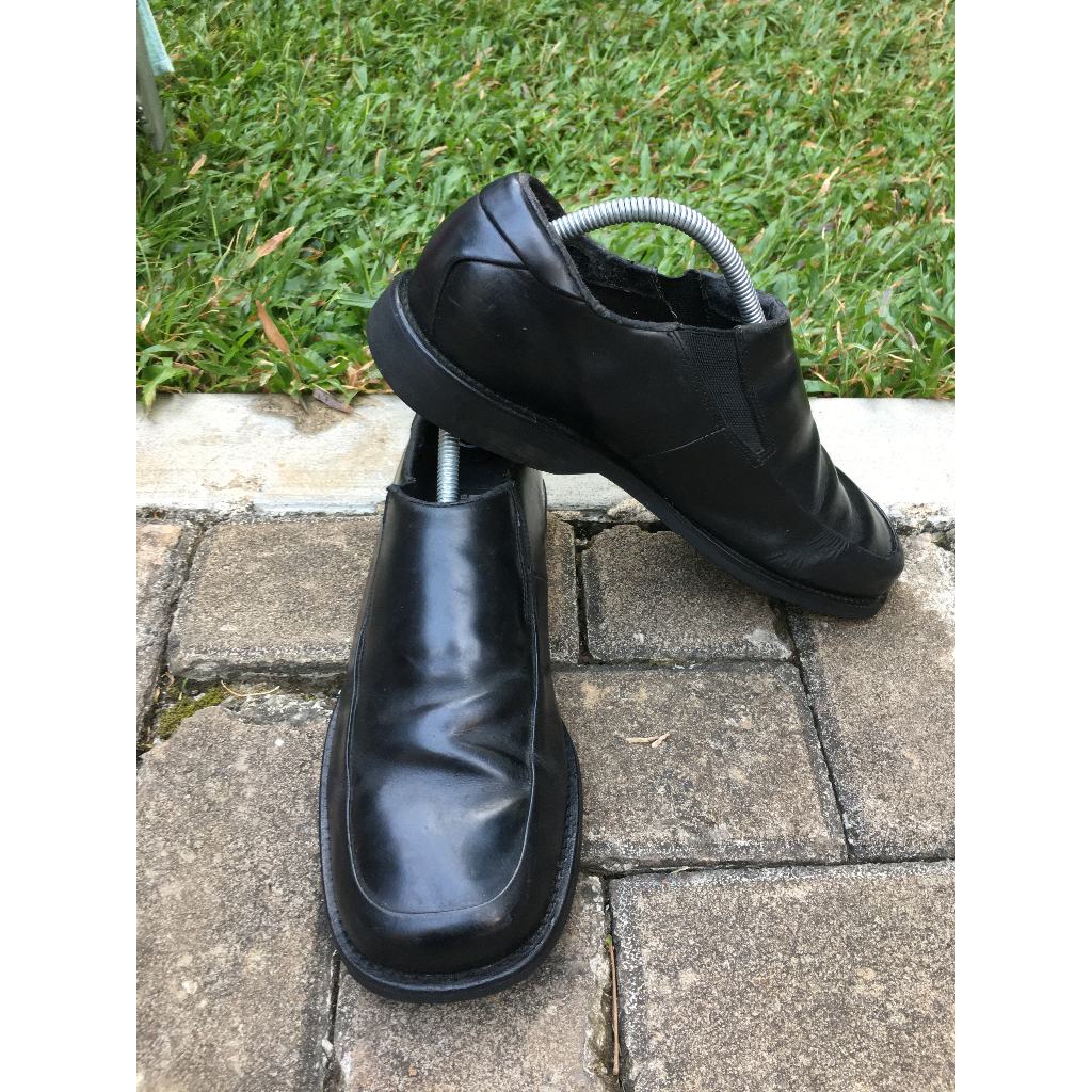 Sepatu Second Original Kulit Slip On Rockport