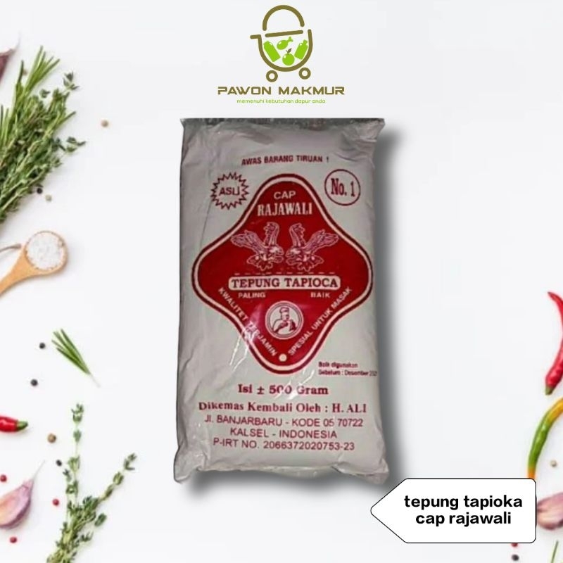 

TEPUNG TAPIOKA / TEPUNG KANJI CAP RAJAWALI 500grm
