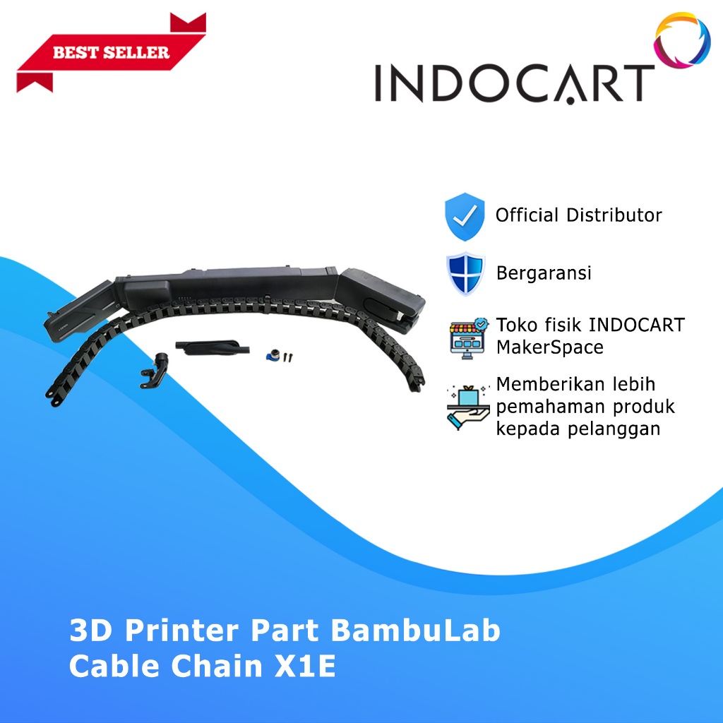 3D Printer Parts BambuLab Cable Chain X1E