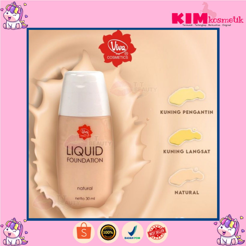 Viva Liquid Foundation 30ml - Foundation