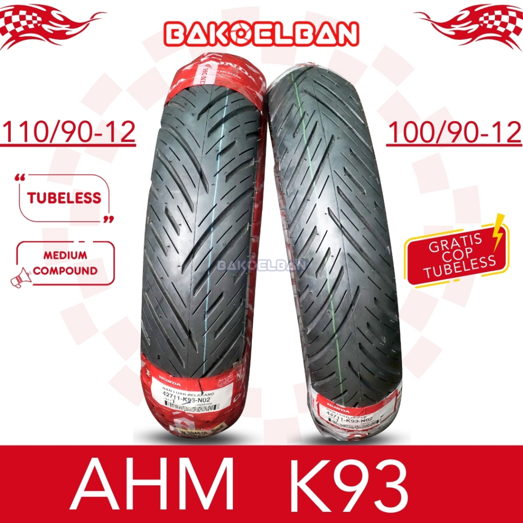 PAKET BAN FEDERAL K93 100/90-12 & 110/90-12