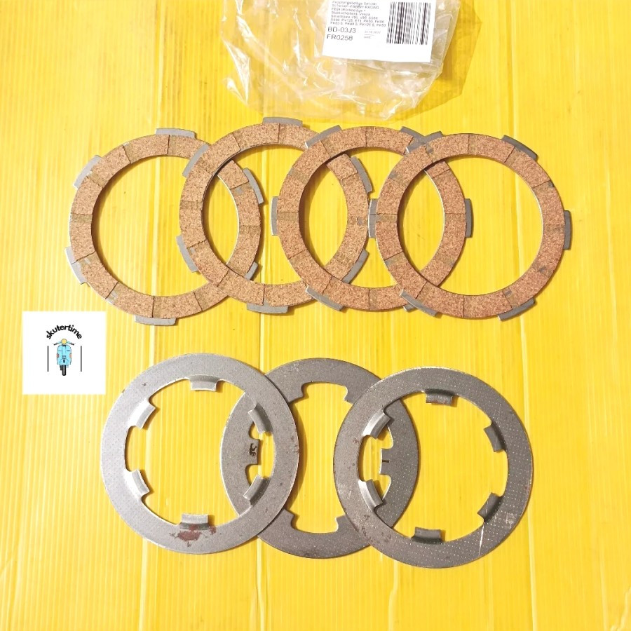 Kampas Kopling Fabri FB24 utk Vespa Smallframe PTS dkk