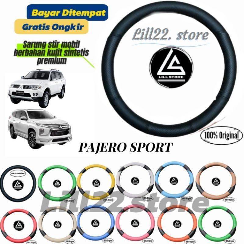 Cover stir mobil PAJERO SPORT/Sarung stir mobil PAJERO SPORT