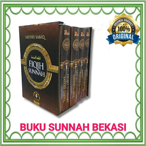 INSAN KAMIL | FIQIH  SUNNAH SAYYID SABIQ LENGKAP 4 JILID | FIQIH SUNNAH