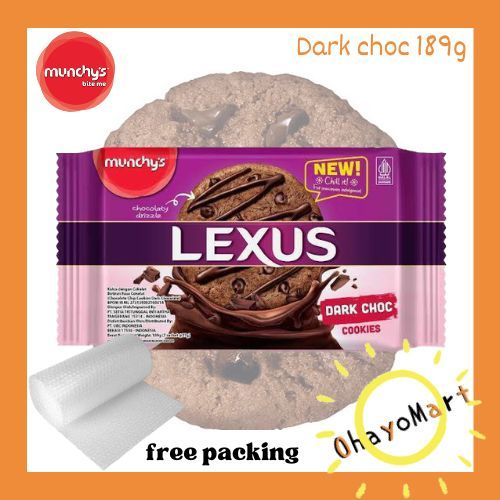 

New! Lexus Cookies Dark Choc / Lexus Cookies chocolate 189g