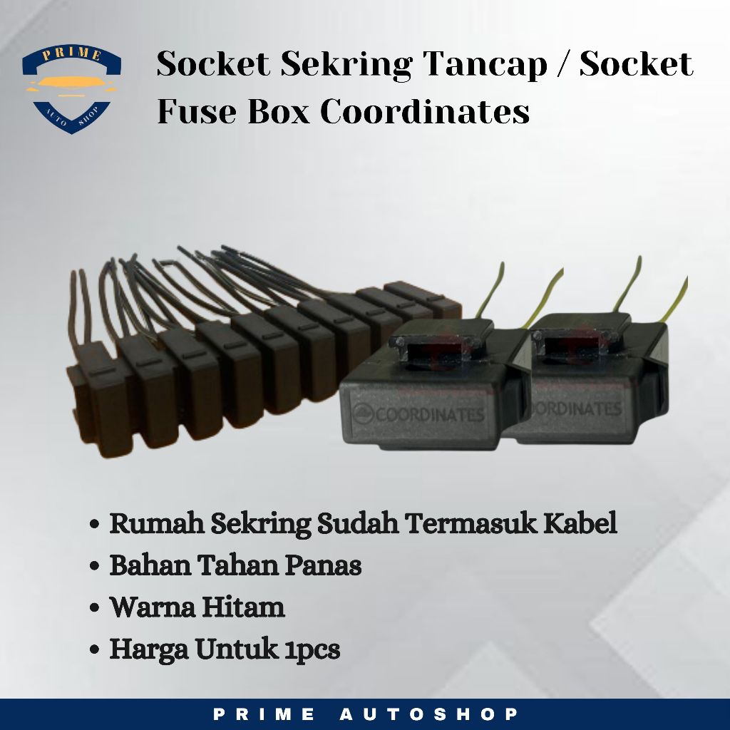 Rumah Soket Sekring Tancap Fuse Box / Socket Fuse Box Coordinates