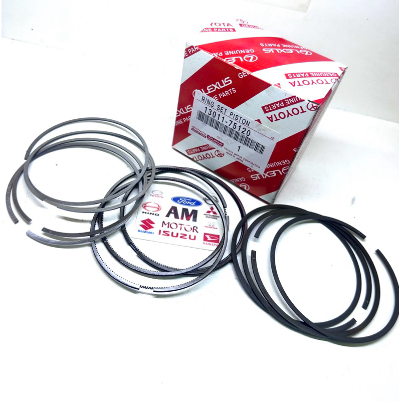 ring piston atau ring seher ring seker set ring set piston innova bensin 1TR set inova
