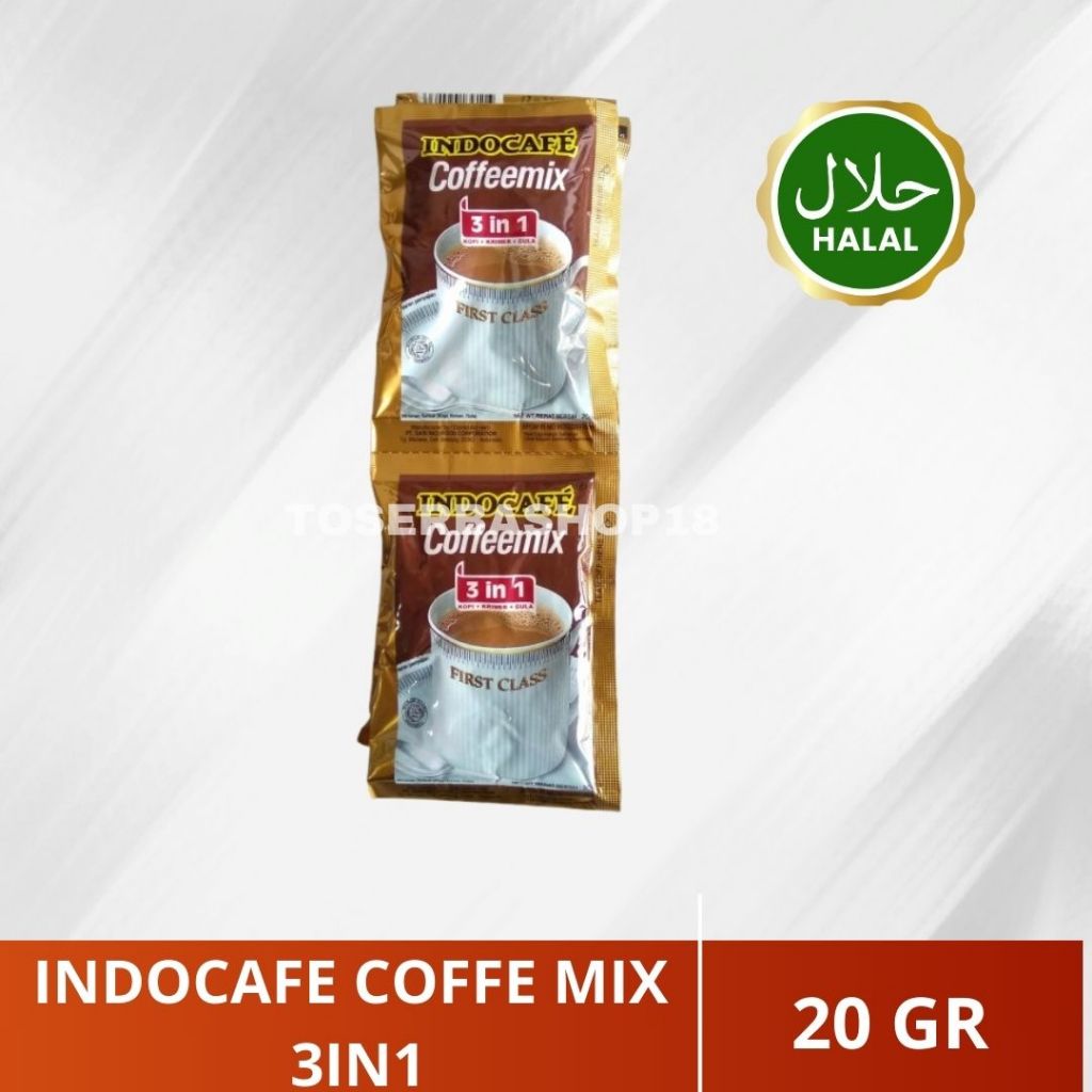 

INDOCAFE COFFEEMIX 3IN1 / 1 RENCENG 10 SACHET 20 GR