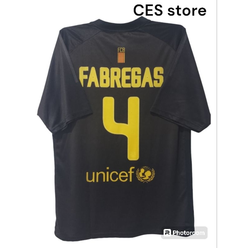 jersey baju olahraga sport bola retro barca third fabregas multisport