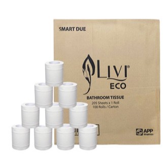 Livi Eco Bathroom Tissue 10 Roll / Tisu Gulung Lembut LIVI / Tisu Toilet / Tisu Roll