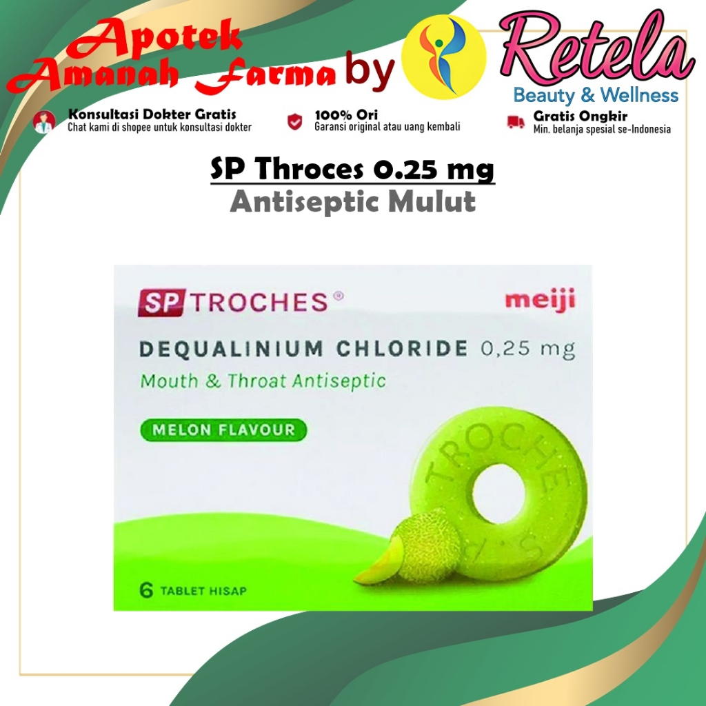 

SP TROCHES MELON FLV. 6 TABLET