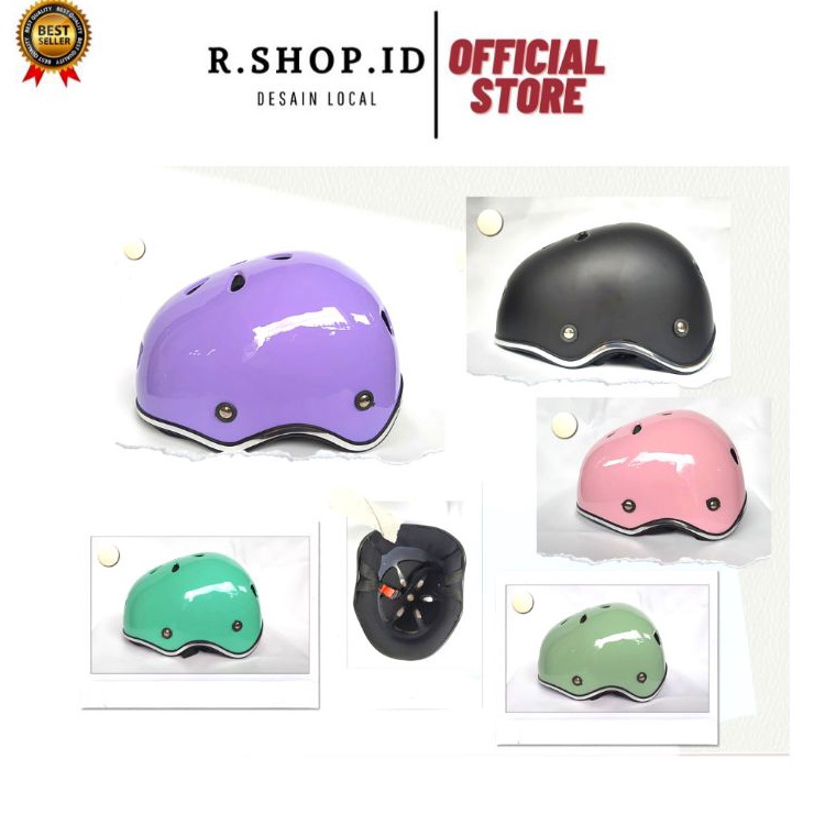 Recomended HELM SEPEDA WARNA PASTEL HELM SEPEDA DEWASA LIPAT MTB HELM SEPEDA WANITA PRIA HELM BMX SK