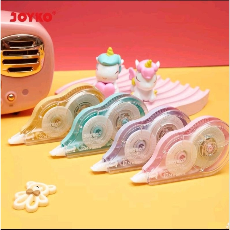 

TIP EX CORRECTOIN TAPE CT-552 PTL | PASTEL | TIP EX JOYKO | CORRECTION TAPE JOYKO l TIP EX