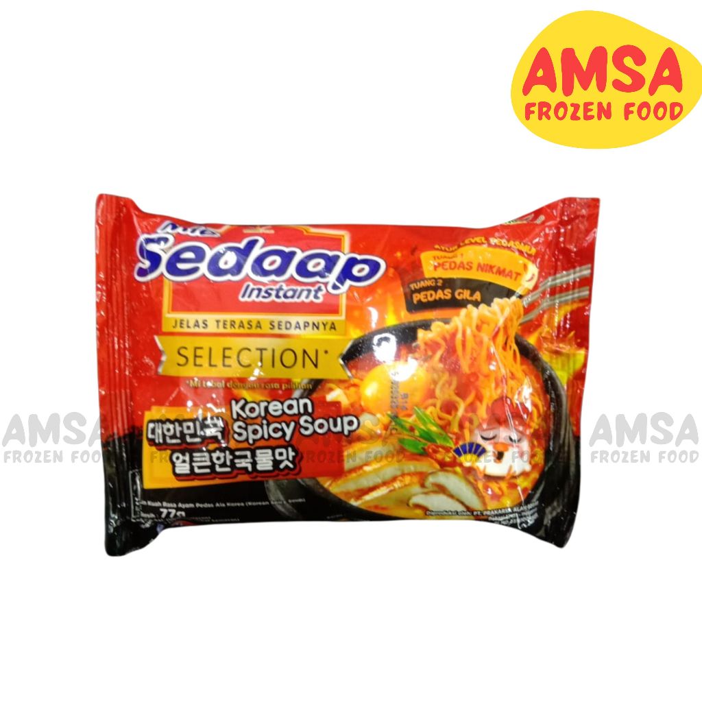

Sedaap Mie Instan Korean Spicy Soup 77 gr